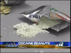 picture of cocaine peanuts